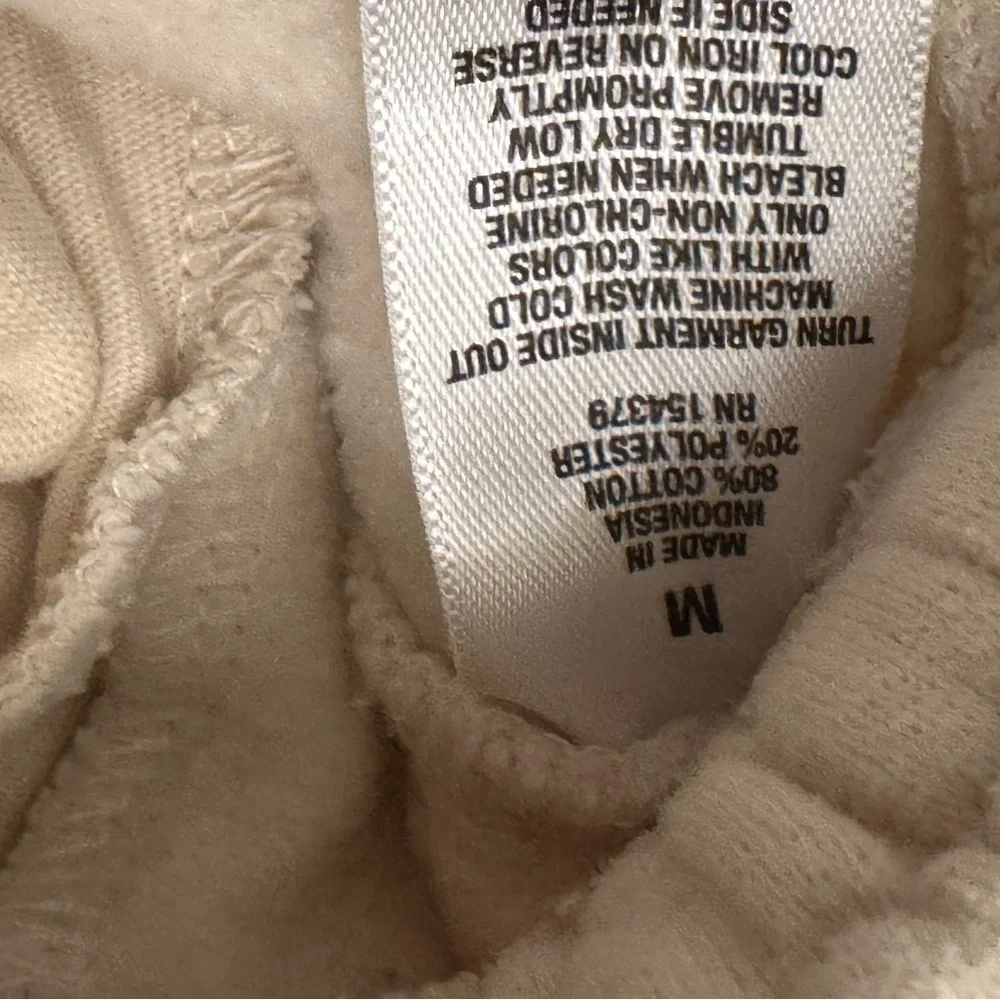 Aeropostale Off-White Fleece Joggers - Picture 5 of 5